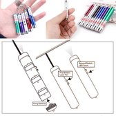 Sleutelhanger 2in1 laserpen + LED Light Led Laser Pointer - Rood