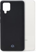 Samsung Galaxy A12 Hoesje - Mobilize - Rubber Gelly Serie - TPU Backcover - Zwart - Hoesje Geschikt Voor Samsung Galaxy A12