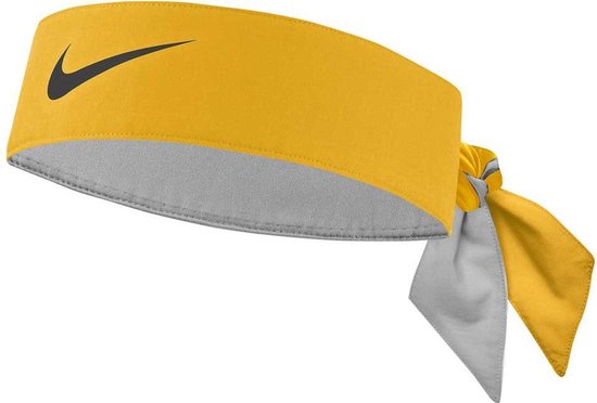 Nike Haarband Nadal Geel-Zwart- one size | bol.com