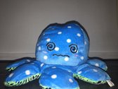 Octopus XL Nieuwste versie! Blauw Met witte stippen / Groen disco