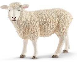 foto van schleich FARM WORLD - Schaap - Speelfiguur - Kinderspeelgoed voor Jongens en Meisjes - 3 tot 8 jaar - 13882