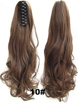 Brazilian Paardenstaart, Ponytail extensions wavy – bruin 10#