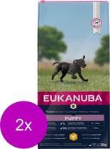 Eukanuba Growing Puppy Large Breed Kip - Hondenvoer - 2 x 12 kg