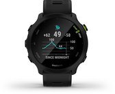 Garmin Forerunner 55 Smartwatch - Sporthorloge met GPS Tracker - 5 ATM Waterbestendig - Zwart - Scherm afmetingen: 1.04 - Formaat horlogekast: 42