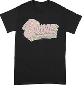 David Bowie Pastel Colour T-Shirt - XXL