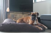 Dog's Companion - Hondenkussen / Hondenbed Espresso giant ribcord - S - 70x50cm