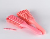 Haarborstel - Roze - Massageborstel - Anti Klit - Haargroei - Anti roos - Haarverzorging