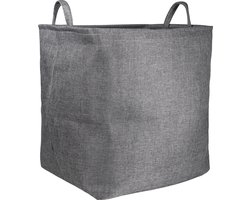 QUVIO Wasmand met handvaten / Wasmanden / Wassorteerder / Wasbox / Waszakken / Opbergmand - Rechthoek - 58 L
