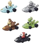 5x Super Mario Monopoly mini's Nintendo Hasbro  (+/- 3,5 cm)