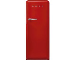 SMEG FAB28RRD5 - Kastmodel koelkast - scharnier rechts - Rood