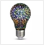 LED Filament 3D Lamp - E27 - 3 Watt - Dimbaar - Warm Wit - 20 Lumen