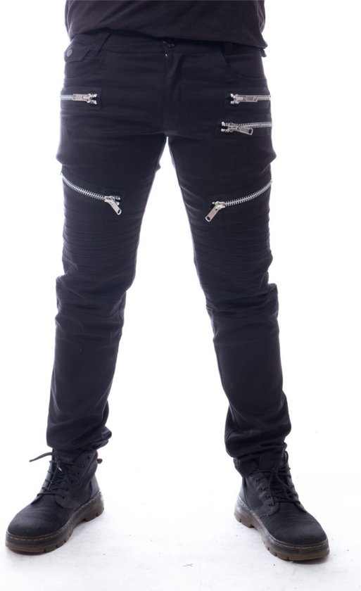 Heartless Alihan Heren Stoffen broek - zwart - W36L34