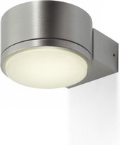 WhyLed Wandlamp | Geborsteld aluminium | Binnen & Buiten | GX53 fitting | 9W | IP54 | Ledverlichting
