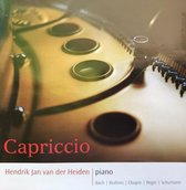 Capriccio - Hendrik Jan van der Heiden - Piano / Bach - Brahms - Chopin - Reger - Schumann / CD Klassiek / Nun komm der Heiden Heiland - Prelude in b - Intermezzo A Dur - Capriccio C Dur & g moll - Premier Scherzo - Etude Revolutionaire - Impromptu