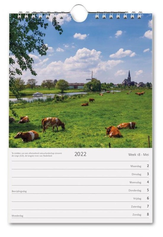 Holland Weekkalender 2022