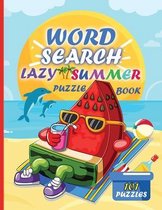 Lazy Summer Word Search Puzzle Book