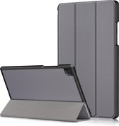 Hoesje Samsung Galaxy Tab A7 2020 - 10.4 inch - Samsung Galaxy Tab A7 2022 - 10.4 inch -Tri Fold Cover Tablet Case Grijs