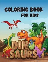 Dinosaur Coloring Book for Kids