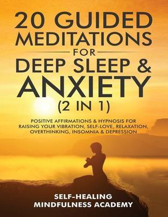 20 Guided Meditations For Deep Sleep & Anxiety (2 in 1) - cover