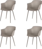 Camilla 4 stoelen grijs.