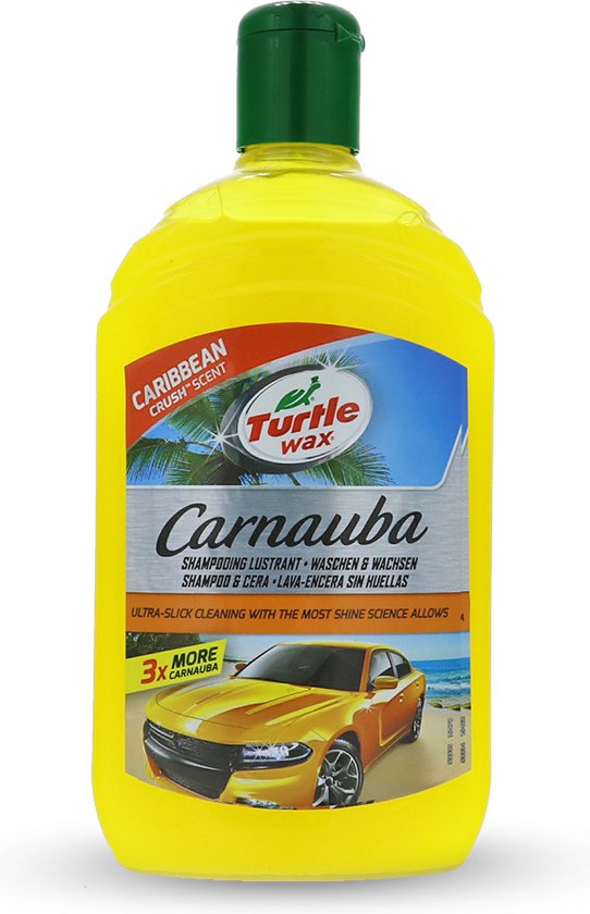 Turtle Wax 53335 Carnauba Wash & Wax 500 ml