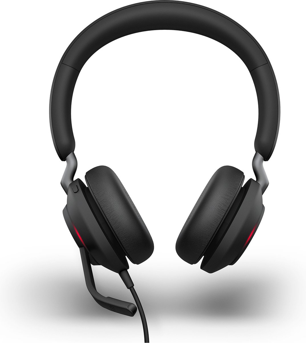 Jabra Evolve2 40, USB-C MS Stereo Headset USB-C Kabelgebonden Over Ear Zwart