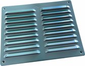 SENCYS ventilatierooster - schoepenrooster - aluminium - 19.5 x 24.5 cm - met horrengaas - luchtdoorlaat 73 cm² - donkergroen - Zaans groen - RAL 6005
