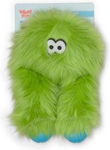 West Paw Rowdies™ Wilson - Pluche Hondenspeelgoed - Sterke Knuffel met Pieper in Roze, Groen en Geel - Ideaal voor Trekspel - Wilson Lime