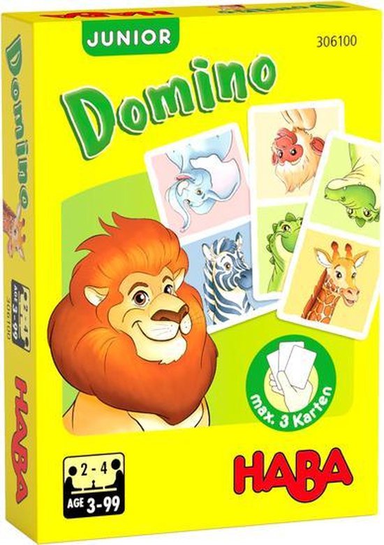 Afbeelding van het spel Haba Kaartspel Domino Junior 41-delig (de)
