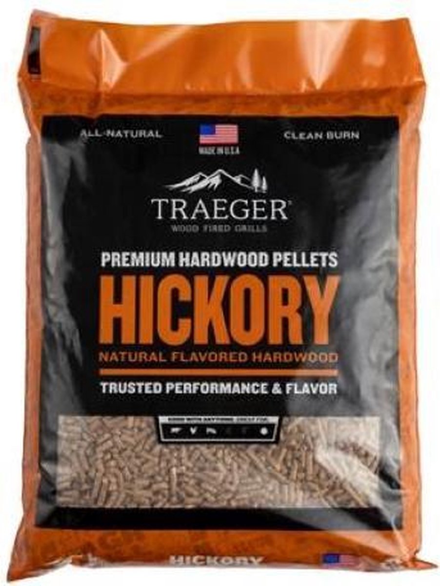 Traeger Fsc - Pellets Hickory 9 kg sac