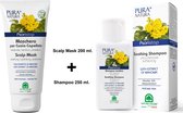 Psoristop Shampoo & Scalp Mask tegen droge, geïrriteerde hoofdhuid , psoriasis en jeuk - Totaal behandeling.