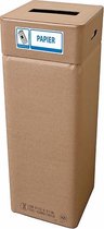 Corbeille karton, Afvalbox papier (hauteur 97 cm réutilisable)