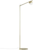 Nordlux Contina vloerlamp - G9 - 140 cm hoog - metaal - goud
