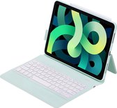 iPad Pro 11 (2018/2020) case - QWERTY - Bluetooth Toetsenbord hoes - Met auto Wake/Sleep functie - Groen