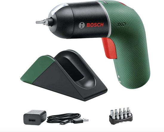 Bosch Accu-schroevendraaier IXO 6 set - incl. bitset en laadstation |  bol.com