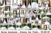 MOZAIK COLLAGE op canvas -  ideale herinnering en geschenk bij  jubileum - huwelijk - verloving - verjaardag - geboorte doopfeest - familiefeest -reizen - enz enz  fotocollage  fotolijst