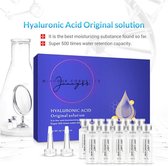 Omy Lady 10 stuks Hyaluronzuur serum voor het gezicht | Pure Anti Aging Formule | Verminderd rimpels | Natuurlijke Moisturizer | Celvernieuwing | Diep Hydraterend