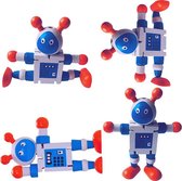 Houten flexibele Robot - Yogabobot NederJoop - Retro Fidget