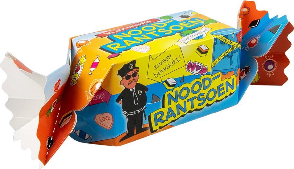 Toffee ''Nood-rantsoen'' 20 cm Karton