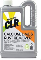 CLR Calcium, Kalk, Roest Verwijderaar - Ontkalker - Roestvlekken en Kalk Vlekken behandeling voor huis en auto - 80% plantaardig - Verdunbaar - 828 ml -