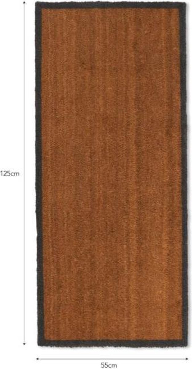 Intimidatie klok Nylon Dubbele deurmat - Lange deurmat 125 cm | bol.com