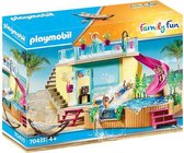 PLAYMOBIL Family Fun Bungalow met zwembad - 70435