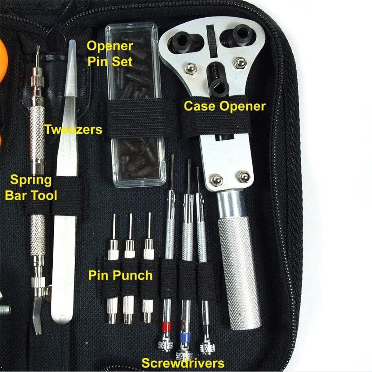 14 delig Horloge gereedschap set Watch Tool Kit bol