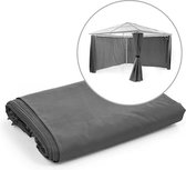 Blumfeldt Pantheon Solid Sky zijwanden voor paviljoen / partytent 3 x 4m - 4 stuks - polyester 140g/m² - Robuust polyester materiaal - Windbestendig - Waterafstotend - Donkergrijs