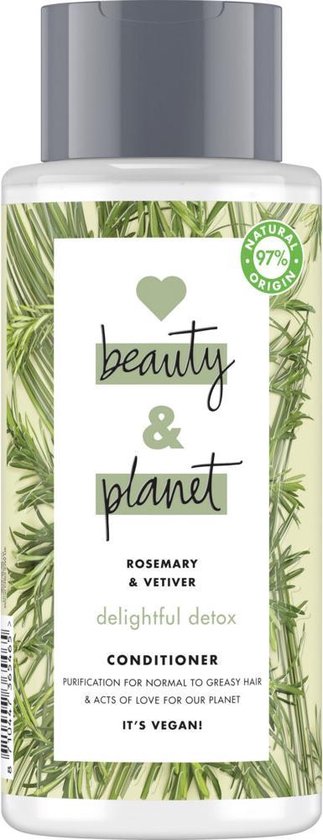 6x Love Beauty and Planet Conditioner Rosemary en Vetiver 400 ml
