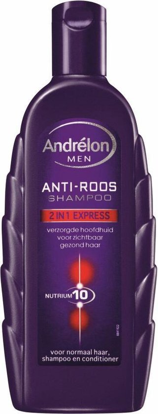 Andrélon Anti-Roos Haar & Hoofdhuid For Men - 6 x 300 ml - Shampoo - Voordeelverpakking