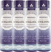 Ben & Anna Natural Stick Deodorant - Provence - 4 pak