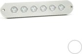Apache PROLED Classic Series - Sextuple - RVS 316L- boot & steiger onderwater LED verlichting - Ultra White - IP68
