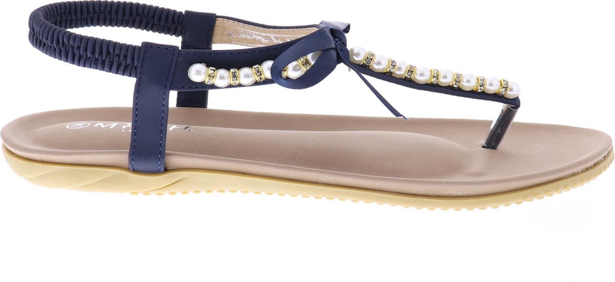 MRCH. Label Senne Dames Sandalen - Blauw - Maat 41