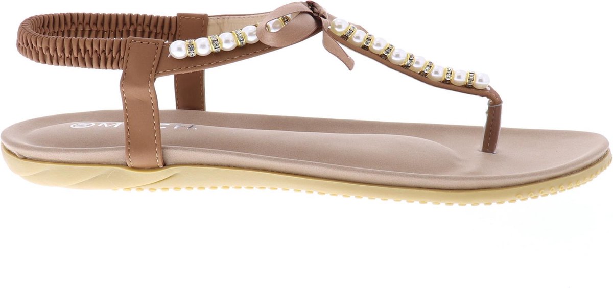 MRCH. Label Senne Dames Sandalen - Bruin - Maat 40